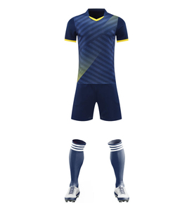 Soccer Jersey Set Men Custom Logo Football Training Kit Quick Dry Fabric - Product Image 1