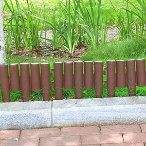 รั้วไม้พลาสติกตกแต่งสวน รั้วชั่วคราว ฐานรั้วพลาสติกขึ้นรูป - Product Image 5