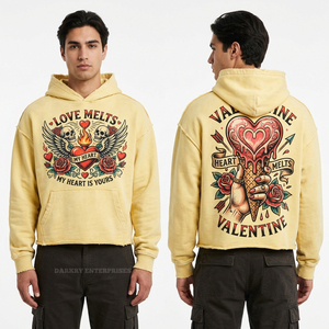 Sweat à capuche surdimensionné pour homme, personnalisé, poids lourd 400 GSM, streetwear, coton et polyester de haute qualité, fabricant de sweats à capuche en molleton - Product Image 1