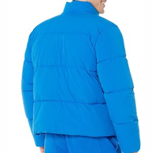 2025 High Quality Custom Patchwork Unisex Hooded Puffer Jacket 100% Nylon <b>Winter</b> Warm <b>Coat</b> Streetwear Style Wholesale - Product Image 2