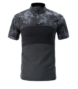 เสื้อยืดแขนสั้นลำลองสำหรับฤดูร้อน ระบายอากาศได้ดี เป็นมิตรกับสิ่งแวดล้อม ย้อมสีแบบ Tactical Hunting Garment - Product Image 6