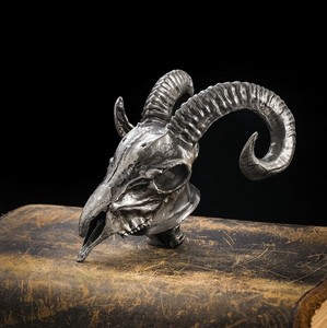 Lujo reutilizable creativo Animal Falcon <span class=keywords><strong>diablo</strong></span> cabra cráneo T corcho Zamac Metal Aleación de Zinc tapones para botellas de <span class=keywords><strong>vino</strong></span> tapón superior de barra - Product Image 4