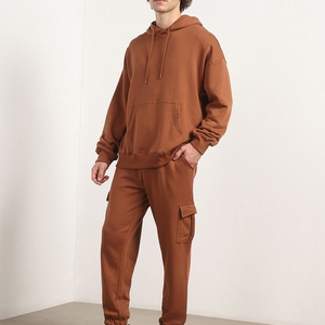 <b>Brown</b> Color Tracksuit Stretchable Sports Outfit Quick Dry Fabric Wholesale Pakistan Factory Made Tracksuits - Product Image 2