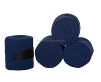 Ensemble de 4 bandages polaires équestres durables avec logo personnalisé PRIMA (polyester) pour la protection des jambes du cheval