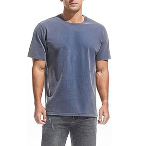 T-shirt de luxe surdimensionné 100 % coton de haute qualité pour homme, t-shirt épais, t-shirt à col contrastant pour homme - Product Image 6
