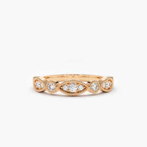 Anillo de Compromiso de Lujo Estilo Vintage con Moissanita, Plata de Ley 925, Chapado en Oro de 14k, Joyería Perfecta para Fiestas - Product Image 6