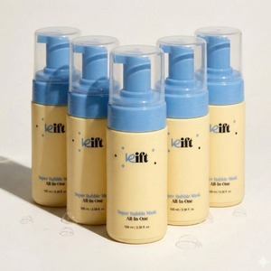 [Kift] Crème de nuit hydratante, masque moussant avec mousse nettoyante en profondeur pour soins du visage carbonatés - Product Image 3