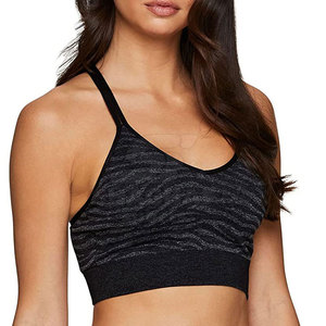 High Impact Sports <b>Bra</b> Adjustable <b>Straps</b> Supportive Design For Running Training And Fitness - Product Image 2