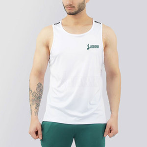 Custom Size Solid Color Sleeveless <b>Top</b> Fashion Casual Summer Wear 100% Cotton Material Men Tank <b>Top</b> Quick Dry Gym Workout - Product Image 1