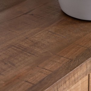 Vandana Amber Order 4-door sliding <b>sideboard</b> in solid mango wood, ethnic chic style - Product Image 5