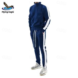 High Quality Unisex Tracksuit Full <b>Zip</b> <b>Hooded</b> Jogging Suit Custom Design Printed Sportswear Gym Running Training Wear 2 1 Design - Product Image 5