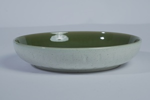 Bol en céramique céladon chinois traditionnel, écologique, empilable, semi-fait main, avec glaçure verte, design de vaisselle - Product Image 6