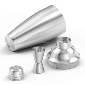 Ambience Lifestyle High Quality Designer Bar Tools <b>Set</b> 6pcs Polished Stainless Steel for Stylish Bartending Use - Product Image 4