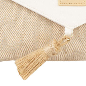 Bolsa de Almacenamiento de Cosméticos de Yute Ecológica, Bolsa de Maquillaje Reutilizable para Mujer, Organizador de Viaje - Product Image 3