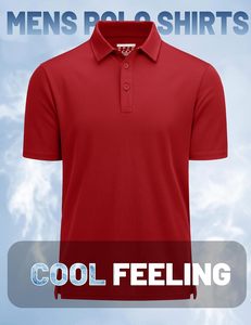 Proveedor al por Mayor de Camisetas para Hombre, Tejido de Primera Calidad en Spandex/Poliéster, Manga Corta, Ropa Casual de Golf, Transpirable, Suave al Tacto, Corte Regular - Product Image 6
