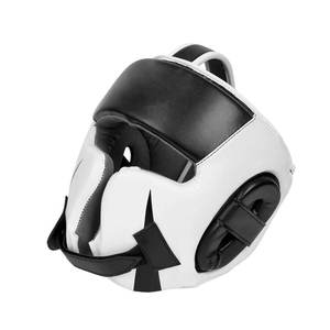 Protector de Cabeza de Boxeo de Cuero Duradero con Diseño Personalizado Profesional al por Mayor para Entrenamiento de Cara Completa - Product Image 6