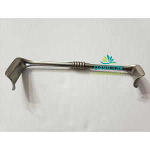 เครื่องมือผ่าตัดแบบแมนนวล Richardson Kelly Retractor ผลิตจากสแตนเลสสีเงิน ได้รับการรับรองมาตรฐาน CE สำหรับใช้ในโรงพยาบาล/คลินิก ใช้ซ้ำได้ - Product Image 2