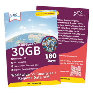 Tarjetas SIM eSIM 5G de Viaje para 55 Países del Mundo, 1/3/5/7/15/30 Días, Datos Ilimitados, con Empaque Personalizado para Revendedores - Product Image 3
