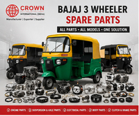 Réservoir de liquide de refroidissement d'origine pour Bajaj Three Wheeler RE Maxima Diesel BB103676, pièces détachées automobiles authentiques.
