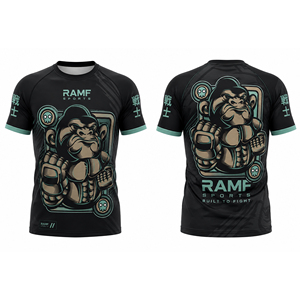 เสื้อรัดกล้ามสำหรับศิลปะการต่อสู้, เสื้อรัดกล้ามสำหรับฝึกซ้อม MMA BJJ, เสื้อรัดกล้ามสำหรับการต่อสู้ และเสื้อรัดกล้าม BJJ แบบสั่งทำที่ดีที่สุดสำหรับผู้ชาย - Product Image 3