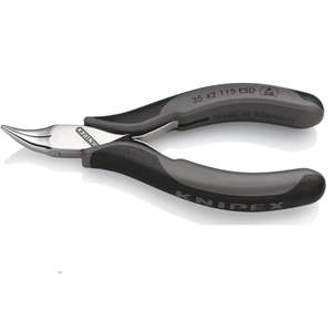 Knipex 35 42 Alicates de punta larga de 1 pieza, 115 mm de longitud total, mandíbula de 22,5 mm, aptos para ESD - Product Image 5