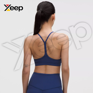 XEEP สปอร์ตบราโยคะคุณภาพสูงสำหรับผู้หญิง รุ่น XC-SB-28 สายรัดปรับได้ ระบายอากาศดี แผ่นรองถอดออกได้ รองรับได้ดี แห้งเร็ว - Product Image 2