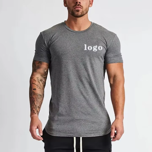 OEM Oversize 100% cotton High Quality T Shirt Cotton <b>Tshirts</b> With Logo Custom Logo Printed Plain T Shirts Unisex Men's T-shirts - Product Image 6