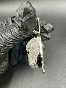 Pendentif Tête de Bouledogue Moissanite Sertie de Pierres, Breloque Hip Hop pour Fête, en Argent 925, Bijoux de Luxe, Pendentifs et Breloques - Product Image 2