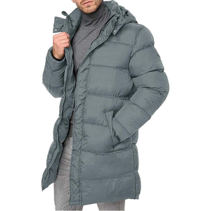 Chaqueta de Invierno MAGNUS WEARS de Primera Calidad, Larga, con Capucha de Piel Sintética, Transpirable, Talla Grande para Hombre, con Forro de Fibra de Bambú y Cierre de Cremallera - Product Image 1