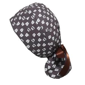 Doctor Surgical <b>Cap</b> Male Dental Custom Logo Nurse <b>Cap</b> Female Elastic Adjustment Pure Cotton Beauty Salon Work <b>Cap</b> - Product Image 1