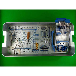 ชุดเครื่องมือและอุปกรณ์ของ Azicon สำหรับระบบเครื่องมือและรากเทียมขนาดเล็กของ Smith & Nephew ประกอบด้วยคู่มือเจาะสกรูสำหรับแผ่นยึดกระดูกขนาดเล็ก - Product Image 4