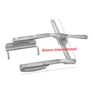 BISONS Sternal Retractor Stainless Steel Sternum Retractors Mammary Blade Set Left Right Cardiac Surgical Instrument - Product Image 2