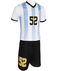 New Football Jersey Blank Soccer Uniforms Sets for Adults Kids Training Accepts Club Team Names Quality Factory Supply - Product Image 3