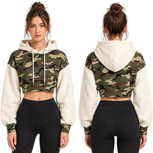 Sudadera Corta con Capucha para Mujer de Marca Privada, Sudadera con Capucha Personalizada, Fabricante Mayorista de Ropa, Proveedor para Minoristas - Product Image 4