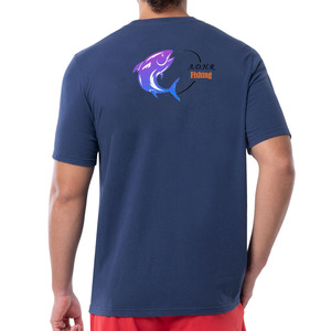 T-shirt personnalisé 100% polyester Dry Fit à manches courtes, respirant, séchage rapide, protection UV 50+, vêtements de pêche pour hommes - Product Image 5
