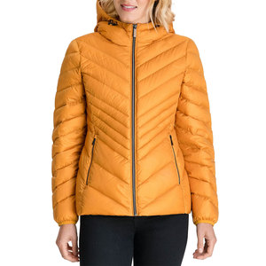 Último Diseño, Chaqueta Acolchada con Capucha para Mujer, Abrigo de Invierno, Chaqueta de Burbujas Acolchada de Poliéster, Tallas Grandes, Venta al Por Mayor - Product Image 4