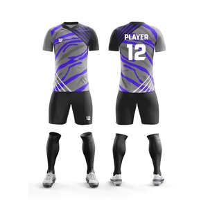 2026 Unisex Breathable Quick Dry 300g High-Light Weight Soccer Uniforms Set Custom Logo Sports Wear New Arrival Best Design - Product Image 1