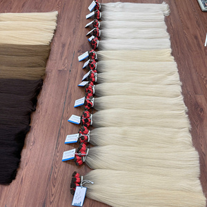 Hot Selling Vietnamese Raw Bulk Human Hair Natural Color Full Cuticle Aligned No <b>Tangle</b> No Shedding Wholesale Supplier - Product Image 6