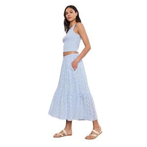 Camiseta sin Mangas de Lujo para Mujer IMPEX, Ligera, Ecológica, de Poliéster/Algodón, Secado Rápido, Transpirable, Cuello Redondo - Product Image 3