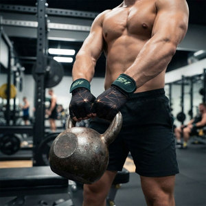 Gants de fitness pour hommes à impression par sublimation, qualité supérieure, motif marbré, légers, prix de gros, gants d'exercice pour la salle de sport - Product Image 5