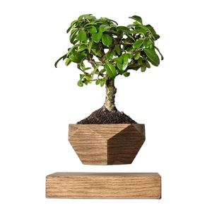 HANDICRAFTS <b>Wooden</b> Flowerpot Wishing Well <b>Planter</b> Backyard <b>Garden</b> Decor Creative <b>Wooden</b> <b>Planters</b> Bark Flower Pots <b>Garden</b> - Product Image 1