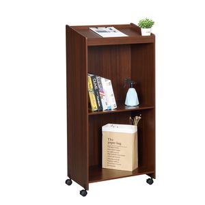 Tavolo da Ufficio Moderno in Legno di Noce con Scomparti Rimovibili - Product Image 3