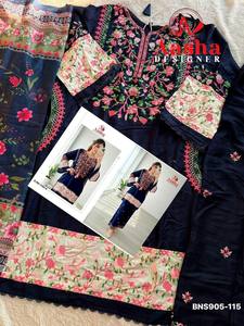 Diseño Moderno, la Mejor Tela de Rayón con Colección de Plazzo-Kurta y Dupatta Bordados a Precio de Mayoreo, Moda Femenina - Product Image 2