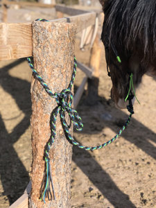 Custom Logo Rope Horse Halter Heavy Duty Outdoor Horse Gear Direct Factory - Product Image 5