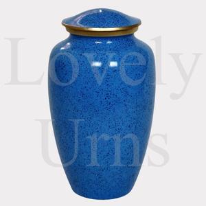 Urne funéraire Azure Comfort pour adulte, taille moyenne, récipient commémoratif pour cendres, design décoratif apaisant - Product Image 2