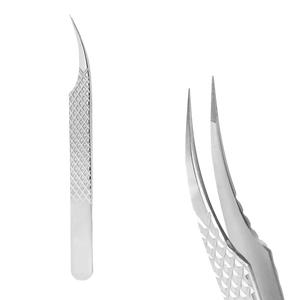 Pince à épiler isolante à pointe en fibre pointue pour l'utilisation des sourcils - Product Image 3