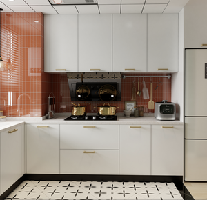 Fornitura Diretta di Fabbrica di Mobili in Legno Chiaro, Personalizzabili per Cucine di Piccole <span class=keywords><strong>Dimensioni</strong></span> e Arredamento per Appartamenti - Product Image 1