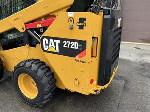 Minicargadora CAT246D con cargador frontal, tractor 4x4 diésel, PLC, cargador de ruedas de alto momento de carga, minicargadora CAT con orugas de goma - Product Image 2