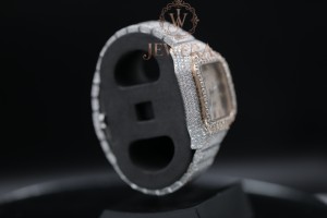 Reloj de Diamantes Moissanite Personalizado Más Vendido para Regalos Corporativos al por Mayor y Negocios de Reventa Disponible para la Venta - Product Image 2