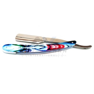 Professional Barbershop Stainless Steel Straight <b>Razor</b> with Stainless Steel Handle for <b>Men</b> Wet Shaving Haircut Beard Grooming - Product Image 2